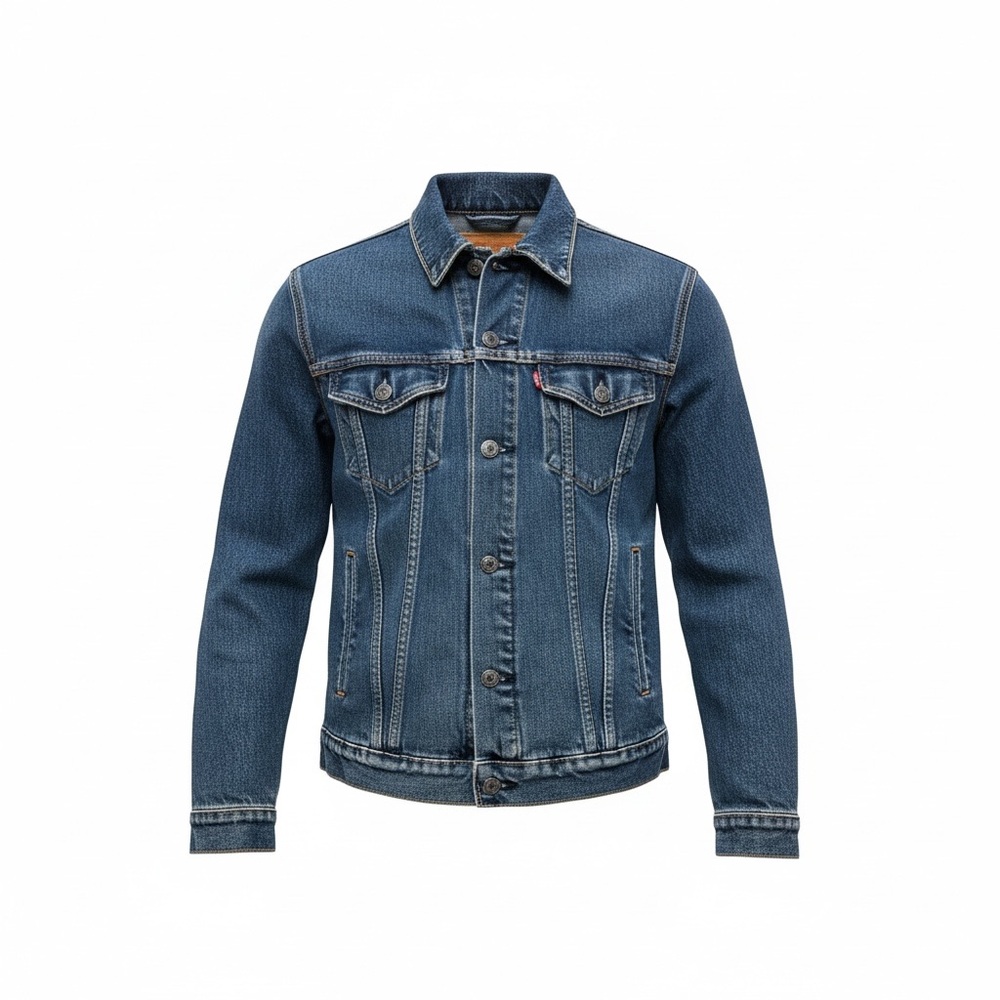 Levi's Light Blue Denim Jacket - Picture 1 of 6